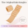 Bala Bangles Wrist & Ankle Weights - 1 lb Set Adjustable Weighted Bands for Women & Men - Silicone Arm & Leg Weights for Pilates, Yoga, Walking, Barre, Home Workout & Strength Training - Sand view 2