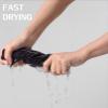 HOMARTIQ Premium Microfiber Sports Towel: Design for Gym, Fitness, Sports, Running, Outdoor, Yoga, Lightweight, High Absorbency, Soft Skin-Friendly, Non-Fading, Breathable (Grey Shark) view 4