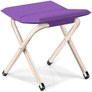 Camping Chair, Folding Purple Folding Chair, Portable Folding Camping Chair, Lightweight Compact Outdoor Camping Chair, Comfortable and Durable Folding Chair