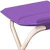 Camping Chair, Folding Purple Folding Chair, Portable Folding Camping Chair, Lightweight Compact Outdoor Camping Chair, Comfortable and Durable Folding Chair view 4