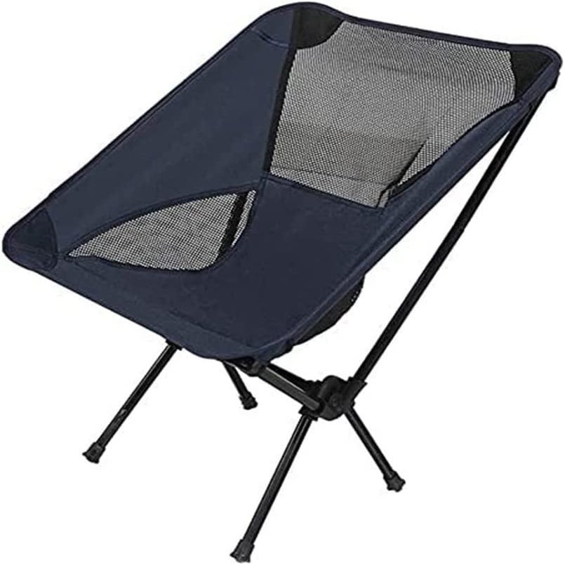 Camping Chair, Folding Outdoor Folding Chair Camping Chair Outdoor Camping Chair Picnic Moon Chairs Portable Garden Rest Recliner Chair for Hiking Beach Fishing BBQ Folding Chairs