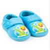 Baby Shark Boys Slippers | Kids Blue Fin-tastic Footwear with Adjustable Strap | Singing Family Loungewear | Slip On Shoes view 3