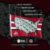 Desert Cactus Ohio State University OSU Flag - 3 x 5 Feet Buckeyes Banner, Indoor/Outdoor Durable Fabric, 100% Polyester Design (Style B) view 4