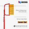 ARCVOX 4.9-11.2ft Jump Measurement Tester, Vertical Jump Trainer for Volleyball, Sport Vertical Challenger with Wheels, Stand-Alone Jump Power Meter view 3