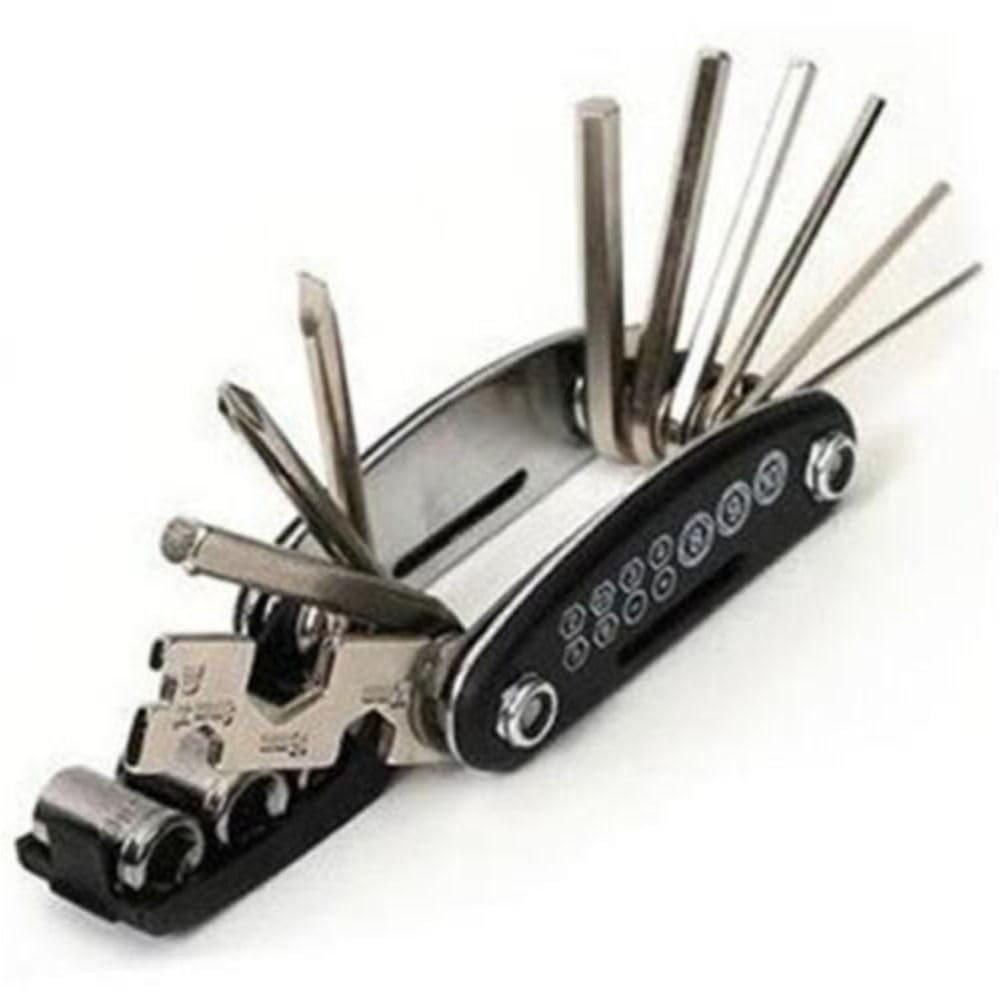 1 Pcs Of Steel 16 In 1 Multi-function Cycling Repair Tools Bicycle Tool Bike Repair Kits