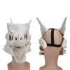 FDIT Latex Sim8ul8ation Dinosaur Skull Mask Cover Halloween Costume Party Prop Decoration view 4