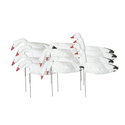 Avery GHG 3D Head Pro-Grade Windsock Decoys - Snow Goose with Painted Heads