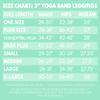 Leggings Depot Women's 3" Waistband Yoga High Waisted Solid Leggings Pants (Full Length, Pink, Small) view 4