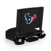 Picnic TIME NFL Houston Texans Gridiron Stadium Seat, Lightweight, Portable Folding Chair for Bleachers and Benches, (Black)