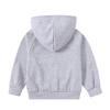 JWWN Little Boys French Terry Full-zip Hoodie Sweatshirt Kids Casual Outfit Jacket (Gray,5Years) view 3