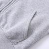 JWWN Little Boys French Terry Full-zip Hoodie Sweatshirt Kids Casual Outfit Jacket (Gray,5Years) view 4
