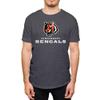 Hybrid Sports NFL - Cincinnati Bengals - Core Logo - Men's and Women's Short Sleeve T-Shirt - Size 3 X-Large - Cincinnati Bengals - Heather Charcoal view 1