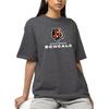Hybrid Sports NFL - Cincinnati Bengals - Core Logo - Men's and Women's Short Sleeve T-Shirt - Size 3 X-Large - Cincinnati Bengals - Heather Charcoal view 2