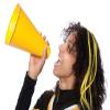 Anderson's Premium Green 8" Megaphone Noisemaker Boost School Spirit Cheerleader Sports Football Basketball Homecoming Squad Team Party Dance Club Parade Competition Performance Fan Pack of 50 view 4