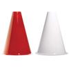 Anderson's Premium Red and White 8" Megaphones Noisemakers Boost School Spirit Cheerleader Sports Football Basketball Homecoming Squad Team Party Dance Club Parade Competition Fan Pack of 100 view 1