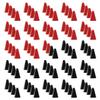Anderson's Premium Red and White 8" Megaphones Noisemakers Boost School Spirit Cheerleader Sports Football Basketball Homecoming Squad Team Party Dance Club Parade Competition Fan Pack of 100 view 2