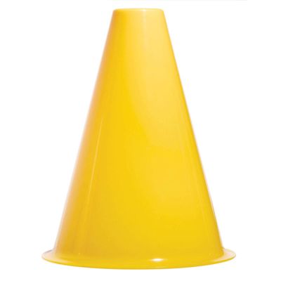 Anderson's Premium Yellow 8" Megaphone Noisemaker Boost School Spirit Cheerleader Sports Football Basketball Homecoming Squad Team Party Dance Club Parade Competition Performance Fan Pack of 50