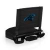Picnic TIME NFL Carolina Panthers Gridiron Stadium Seat, Lightweight, Portable Folding Chair for Bleachers and Benches, (Black) view 1