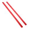 Kisangel Deck Rails Skateboard 2 Pcs Anti-Collision Rib Bones Professional Skateboard Grind Rails Wear-Resistant Easy to Fit view 1