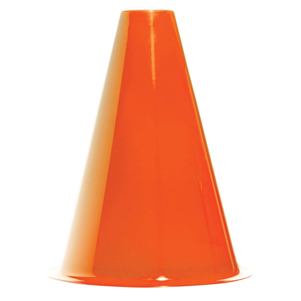 Anderson's Premium Orange 8" Megaphone Noisemaker Boost School Spirit Cheerleader Sports Football Basketball Homecoming Squad Team Party Dance Club Parade Competition Performance Fan Pack of 100