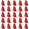 Anderson's Premium Black and Red 8" Megaphones Noisemakers Boost School Spirit Cheerleader Sports Football Basketball Homecoming Squad Team Party Dance Club Parade Competition Fan Pack of 100 view 2