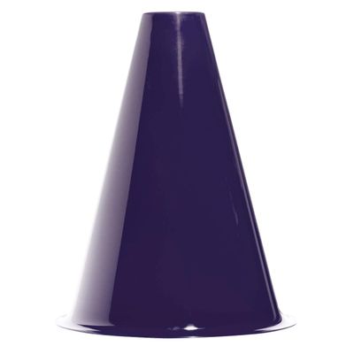 Anderson's Premium Purple 8" Megaphone Noisemaker Boost School Spirit Cheerleader Sports Football Basketball Homecoming Squad Team Party Dance Club Parade Competition Performance Fan Pack of 100
