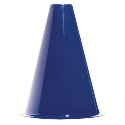 Anderson's Premium Navy Blue 8" Megaphone Noisemaker Boost School Spirit Cheerleader Sports Football Basketball Homecoming Squad Team Party Dance Club Parade Competition Performance Fan Pack of 20