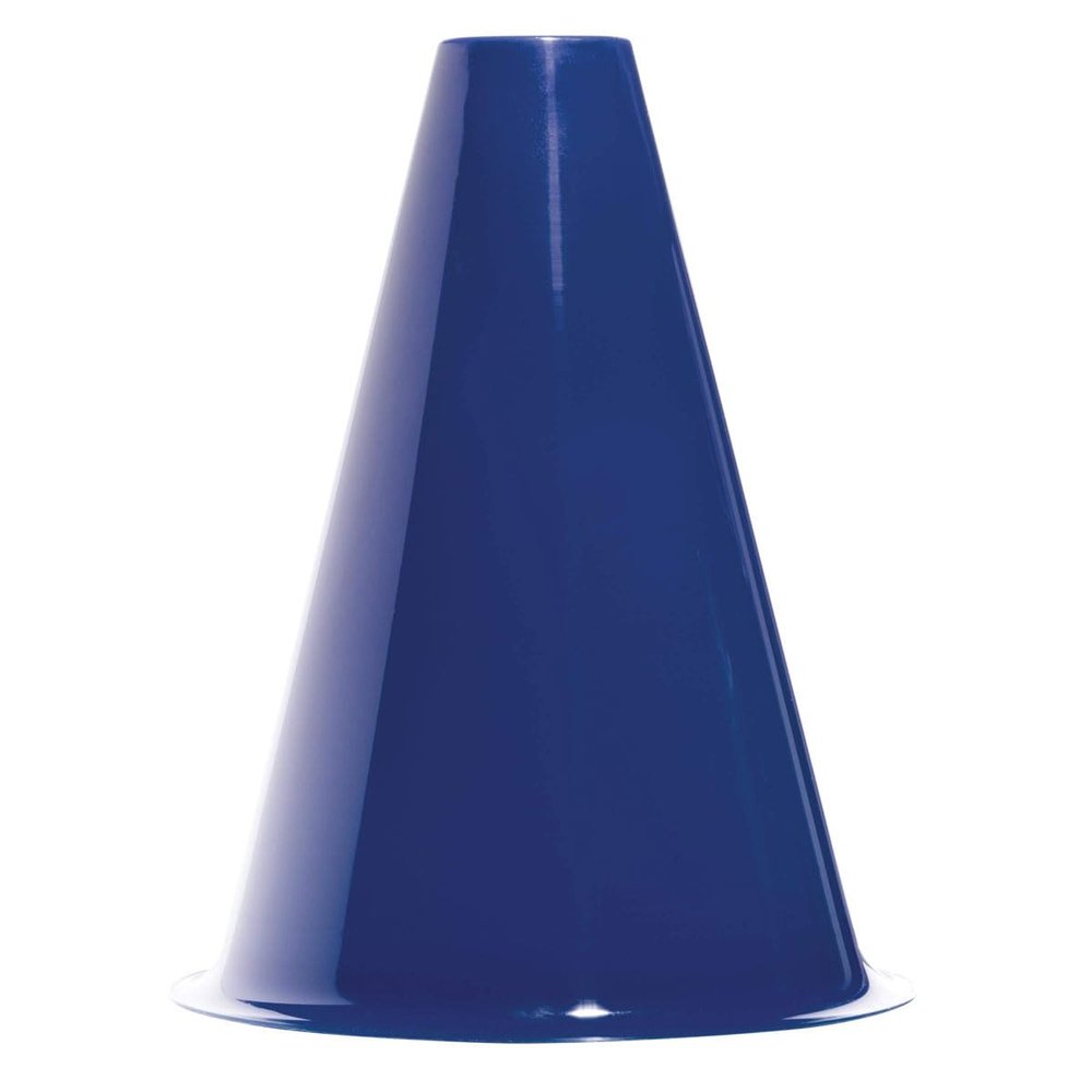Anderson's Premium Navy Blue 8" Megaphone Noisemaker Boost School Spirit Cheerleader Sports Football Basketball Homecoming Squad Team Party Dance Club Parade Competition Performance Fan Pack of 20