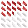 Anderson's Premium White 8" Megaphone Noisemaker Boost School Spirit Cheerleader Sports Football Basketball Homecoming Squad Team Party Dance Club Parade Competition Performance Fan Pack of 100 view 2