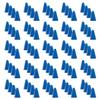Anderson's Premium Blue and Yellow 8" Megaphones Noisemakers Boost School Spirit Cheerleader Sports Football Basketball Homecoming Squad Team Party Dance Club Parade Competition Fan Pack of 20 view 2