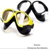 CAFFIA Polarized Swimming Goggles Swim Goggles Anti Fog Anti UV No Leakage Clear Vision for Men Women Adults Teenagers (Color : Yellow) view 2