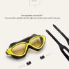 CAFFIA Polarized Swimming Goggles Swim Goggles Anti Fog Anti UV No Leakage Clear Vision for Men Women Adults Teenagers (Color : Yellow) view 3