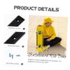Kisangel 2pcs Professional Skateboard Rib Bone Rails Wear-Resistant Plastic -Collision Rails Easy Installation for Enhanced Deck High-Temperature Resistant Skateboard Accessories view 3