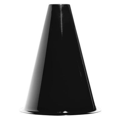 Anderson's Premium Black 8" Megaphone Noisemaker Boost School Spirit Cheerleader Sports Football Basketball Homecoming Squad Team Party Dance Club Parade Competition Performance Fan Pack of 50