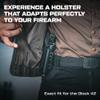 Holster for Glock 42 - IWB Holster for Concealed Carry - Inside the Waistband - Comfort and Concealment - EDC - Pistol Holster - Gun Holster view 3