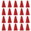 Anderson's Premium Black and Red 8" Megaphones Noisemakers Boost School Spirit Cheerleader Sports Football Basketball Homecoming Squad Team Party Dance Club Parade Competition Fan Pack of 50 view 2