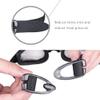 CAFFIA Swim Goggles Adult Kids Swimming Goggles Soft Silicone No Leaking Anti Fog Goggles for Men Women Boys Girls (Color : D) view 3
