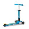 Micro Kickboard | Mini Foldable LED Kids Scooter for Ages 2-5 | Children up to 110 lbs | 3 Wheel Lean-to-Steer Design | Adjustable T Bar | Smooth Ride, Motion-Activated PU LED Wheels | Swiss Design view 2