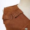 Nikiikoo Kids Boys Western Cowboy Vest Suede Tassel Jacket Outerwear Top Halloween Party Fancy Outfits Type+B 14 Years view 4