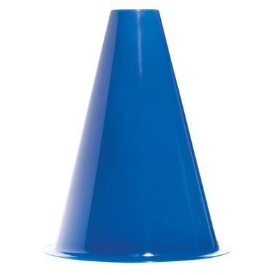Anderson's Premium Blue 8" Megaphone Noisemaker Boost School Spirit Cheerleader Sports Football Basketball Homecoming Squad Team Party Dance Club Parade Competition Performance Fan Pack of 20