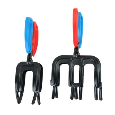 Kisangel 2Pcs Fish Gripper Tool Teeth Teeth Fishing Clamp Fishing Pliers for Easy Fish Handling Anti-Slip Grip Lightweight and Portable