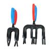 Kisangel 2Pcs Fish Gripper Tool Teeth Teeth Fishing Clamp Fishing Pliers for Easy Fish Handling Anti-Slip Grip Lightweight and Portable view 1