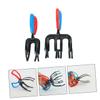 Kisangel 2Pcs Fish Gripper Tool Teeth Teeth Fishing Clamp Fishing Pliers for Easy Fish Handling Anti-Slip Grip Lightweight and Portable view 3