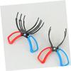 Kisangel 2Pcs Fish Gripper Tool Teeth Teeth Fishing Clamp Fishing Pliers for Easy Fish Handling Anti-Slip Grip Lightweight and Portable view 4