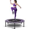 Newan 40" Silent Mini Trampoline Fitness Trampoline Bungee Rebounder Jumping Cardio Trainer Workout for Adults-Max Limit 330lbs view 1