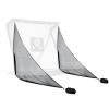 Obokidlyamor 2PCS Shank Net Golf with Two Sandbags+Golf Screen Bag+10pcs Grommet Ropes for Golf Hitting Nets Frame Simulator Impact Screen Sand Bags Side Net (2 PCS Shank Nets) view 1