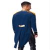 ACSUSS Men's Sexy Ringmaster Costume Velvet Swallow-tailed Coat Halloween Circus Showman Jacket Dark Blue C 3X-Large view 2
