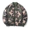 MQMYJSP 2 Sides Wearable Jacket Men Camo1 Spring Ma-1 Flight Coat Male Baseball Jackets Mens Cargo Tops Spring Black S view 2