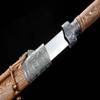 Traditional Chinese Two-Handed Sword with High Carbon Steel Blade - Rosewood Scabbard-Full Tang view 2