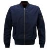 MQMYJSP Ma-1 Men Jacket Windbreaker Streetwear Baseball Coat Men's Spring Jacket Navy Blue M view 1